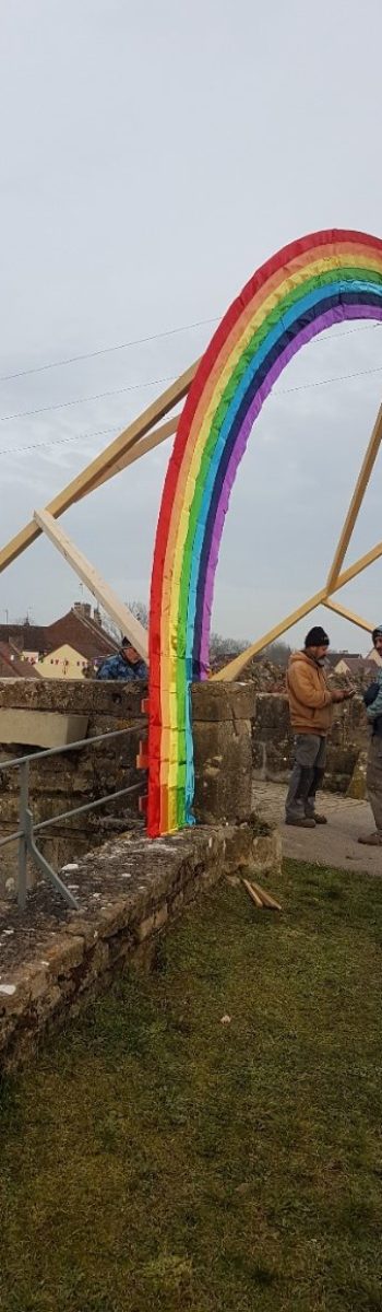 Arche en bois Percée du vin Jaune